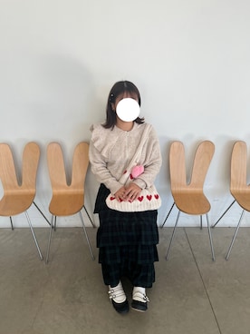 おかゆさん（レディース・154cm）の冬コーディネート