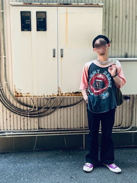 「RACAL（ラカル）のアイテム」を使った、dubstar0000さん（メンズ・164cm）の春コーディネート