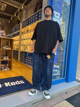 「バギーパンツ」｜Ricky_PK_Harajukuさん（メンズ・180cm）の夏コーディネート