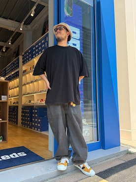 「デニム」｜ さん（メンズ・180cm・30代）の夏コーディネート