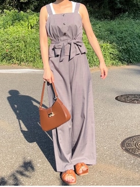 「H&M（エイチ・アンド・エム）のアイテム」を使った、bluejandiさん（骨格ストレート・レディース・157cm）の夏コーディネート