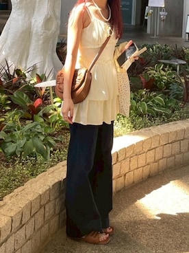 「UNIQLO（ユニクロ）のアイテム」を使った、bluejandiさん（骨格ストレート・レディース・157cm）の夏コーディネート
