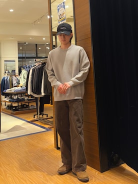 「NOLLEY'S LIGHT（ノーリーズライト）のアイテム」を使った、SHOKIさん（メンズ・171cm）の冬コーディネート