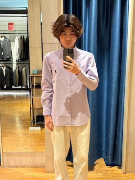 「NOLLEY'S LIGHT（ノーリーズライト）のアイテム」を使った、SHOKIさん（メンズ・171cm）の冬コーディネート