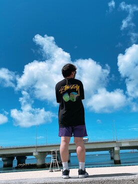 Stussy ステューシー のtシャツ カットソーを使った人気ファッションコーディネート Wear