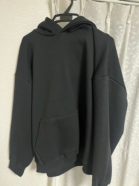 「ラウコハウスのアイテム（パーカー、ブラック系）」を使った、koutancobuさん（メンズ・170cm）の冬コーディネート