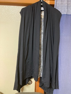 「None/Brandのアイテム（カーディガン/ボレロ、ブラック系）」を使った、koutancobuさん（メンズ・170cm）の夏コーディネート