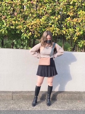 「ギャルコーデ」｜chitosun🦍フォロバ100さん（レディース・162cm・20代）の秋コーディネート