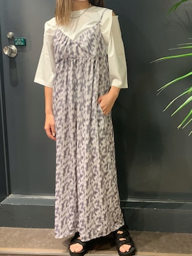 「B'2nd（ビーセカンド）のアイテム（ワンピース/ドレス）」を使った、ayakaさん（レディース・160cm）の夏コーディネート