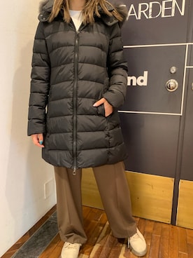 「B'2nd（ビーセカンド）のアイテム（ジャケット/アウター）」を使った、ayakaさん（レディース・160cm）の秋コーディネート