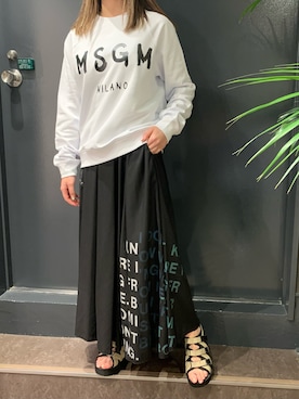 ayakaさんの（MSGM | エムエスジーエム）を使ったコーディネート