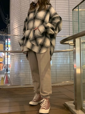 シャツアウター のレディース人気ファッションコーディネート Wear