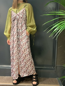 「B'2nd（ビーセカンド）のアイテム（ワンピース/ドレス）」を使った、ayakaさん（レディース・160cm）の夏コーディネート