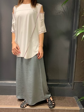 「ペールトーン」｜「アイテム（財布/小物）」を使った、ayakaさん（レディース・160cm）の夏コーディネート