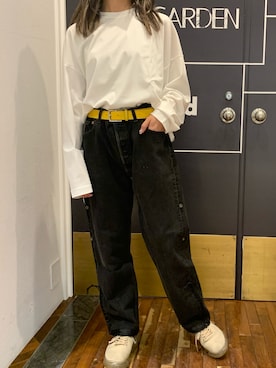 「POLIQUANT（ポリクアント）のアイテム」を使った、ayakaさん（レディース・160cm）の秋コーディネート