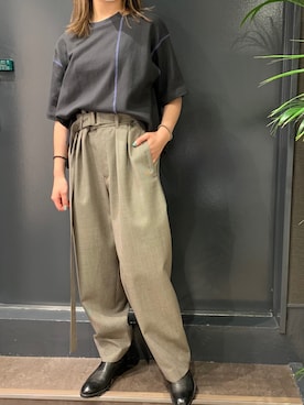 「EARLE（アール）のアイテム」を使った、ayakaさん（レディース・160cm）の夏コーディネート