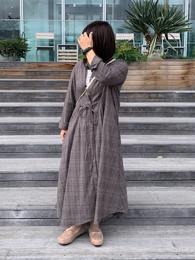 HIMIKO　あべのハルカス店さん（レディース・156cm）の冬コーディネート