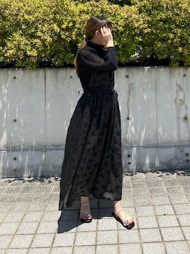 「NICAL（ニカル）のアイテム」を使った、HIMIKO　あべのハルカス店さん（レディース・156cm）の夏コーディネート