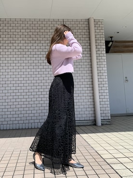 「NICAL（ニカル）のアイテム」を使った、HIMIKO　あべのハルカス店さん（レディース・156cm）の春コーディネート