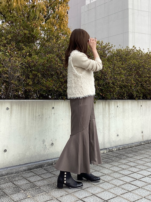 【HIMIKO】パールアクセントサイドゴアブーツ/651425