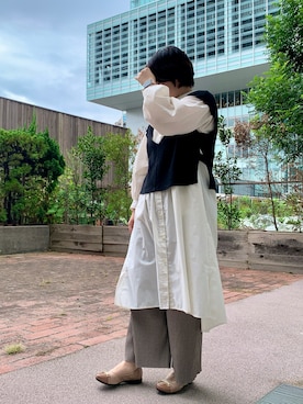 「スニーカーパンプス」｜HIMIKO　あべのハルカス店さん（レディース・156cm）の秋コーディネート