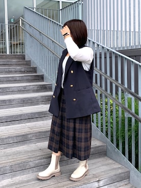 HIMIKO　あべのハルカス店さん（レディース・156cm）の秋コーディネート