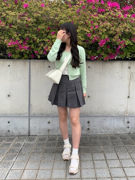 「NICAL（ニカル）のアイテム」を使った、HIMIKO　あべのハルカス店さん（レディース・156cm）の春コーディネート