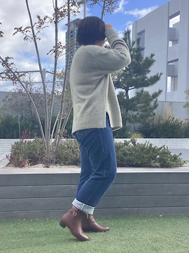 HIMIKO　あべのハルカス店さん（レディース・159cm）の冬コーディネート