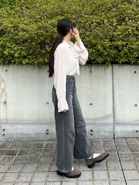 「HIMIKO（ヒミコ）のアイテム」を使った、HIMIKO　あべのハルカス店さん（レディース・156cm）の秋コーディネート