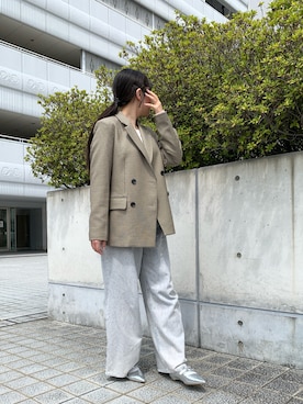 「NICAL（ニカル）のアイテム」を使った、HIMIKO　あべのハルカス店さん（レディース・156cm）の春コーディネート