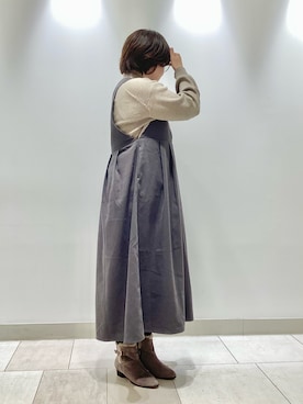 HIMIKO あべのハルカス店さん(レディース・159cm)の冬コーディネート