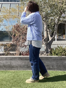 HIMIKO　あべのハルカス店さん（レディース・159cm）の春コーディネート