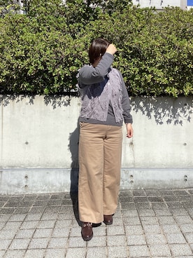 「HIMIKO（ヒミコ）のアイテム」を使った、HIMIKO　あべのハルカス店さん（レディース・159cm）の秋コーディネート