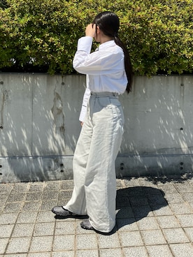 「アイテム（パンプス）」を使った、HIMIKO　あべのハルカス店さん（レディース・156cm）の夏コーディネート
