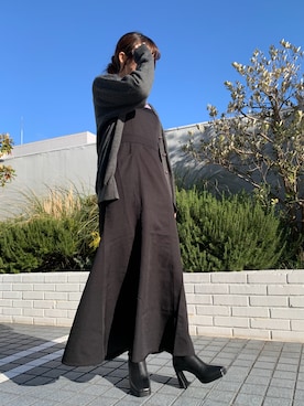 「フユコーデ」｜HIMIKO　あべのハルカス店さん（レディース・156cm）の冬コーディネート