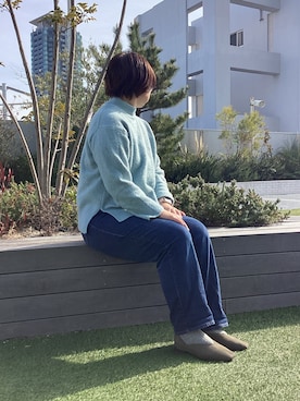 「アイテム（パンプス）」を使った、HIMIKO　あべのハルカス店さん（レディース・159cm）の冬コーディネート