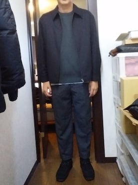 「PENDLETON（ペンドルトン）のアイテム（パンツ）」を使った、Yさん（メンズ・176cm）の秋コーディネート