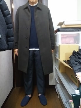 「PENDLETON（ペンドルトン）のアイテム（パンツ）」を使った、Yさん（メンズ・176cm）の秋コーディネート