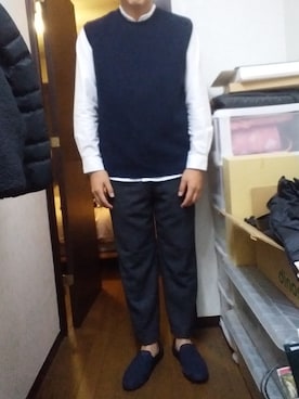 「PENDLETON（ペンドルトン）のアイテム（パンツ）」を使った、Yさん（メンズ・176cm）の秋コーディネート