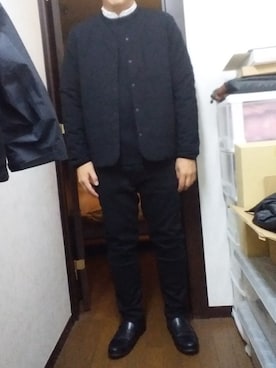 「Snow Peak（スノーピーク）のアイテム（その他アウター）」を使った、Yさん（メンズ・176cm）の秋コーディネート