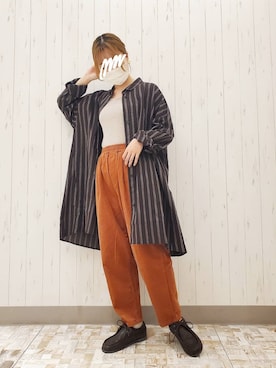 ビッグシャツ のレディース人気ファッションコーディネート Wear