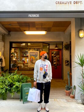 「classico（クラシコ）のアイテム」を使った、ikea51225さん（メンズ・176cm）の冬コーディネート