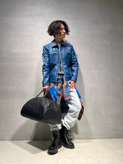 ブラック系 M超可爱 新品 Diesel ディーゼル レザージャケット ライダース メンズコーデ レザージャケット ジャケット アウターブラック系m 19 041 Sawanonlinebookstore Com