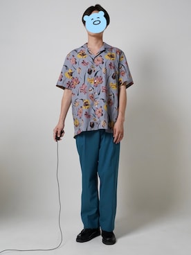「PS Paul Smith（ピーエスポールスミス）のアイテム」を使った、alexandrokutaさん（メンズ・178cm）の夏コーディネート