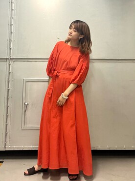 AOさん（レディース・158cm）の夏コーディネート