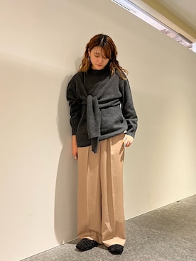 AOさん（レディース・158cm）の秋コーディネート