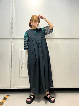 AOさん（レディース・158cm）の夏コーディネート