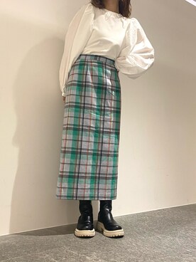 AOさん（レディース・158cm）の秋コーディネート