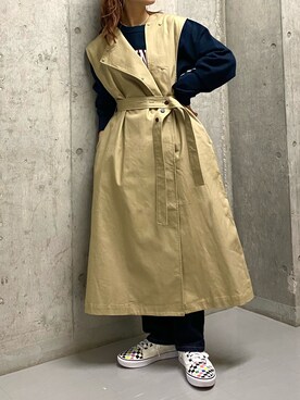 AOさん（レディース・158cm）の春コーディネート
