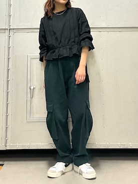 AOさん（レディース・158cm）の春コーディネート